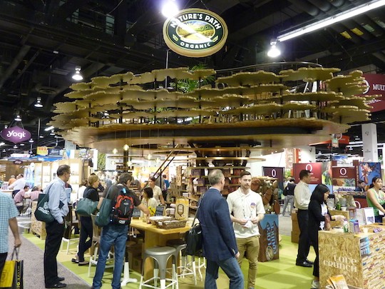 Best Trade Show Booth at Expo West 2015 - Nature's Path