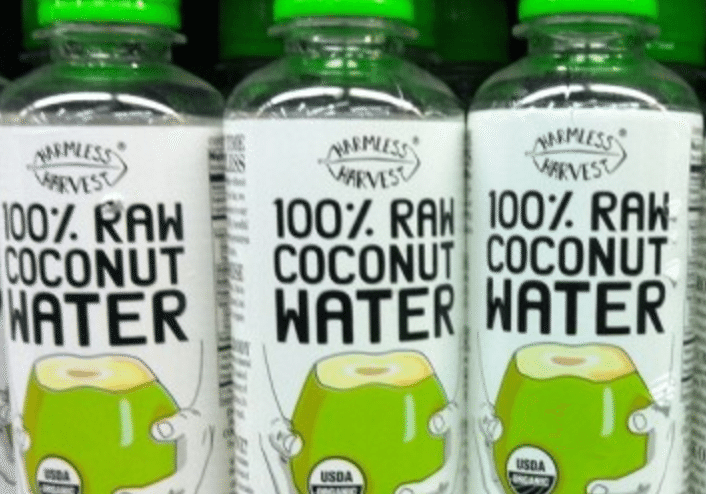 harmless harvest coconut water case