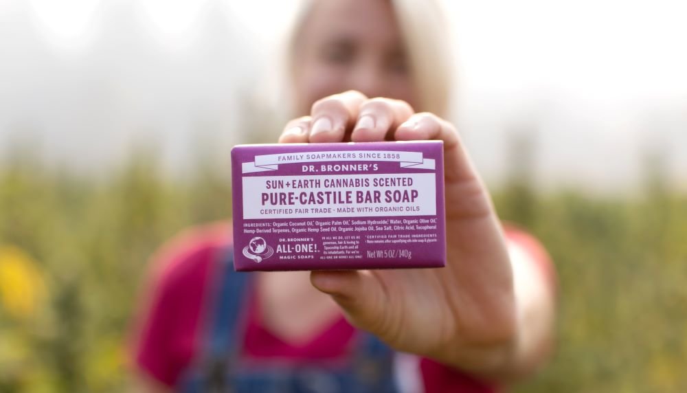 Dr. Bronner's Releases Special Cannabis-Scented Bar Soap to